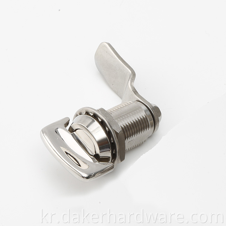 Compression latch handle lock